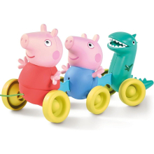 Toomies Peppa Pig Gioco da Trainare - Giocattoli Peppa Pig con Musica e Ruote - Giocattoli per Bambini e Neonati