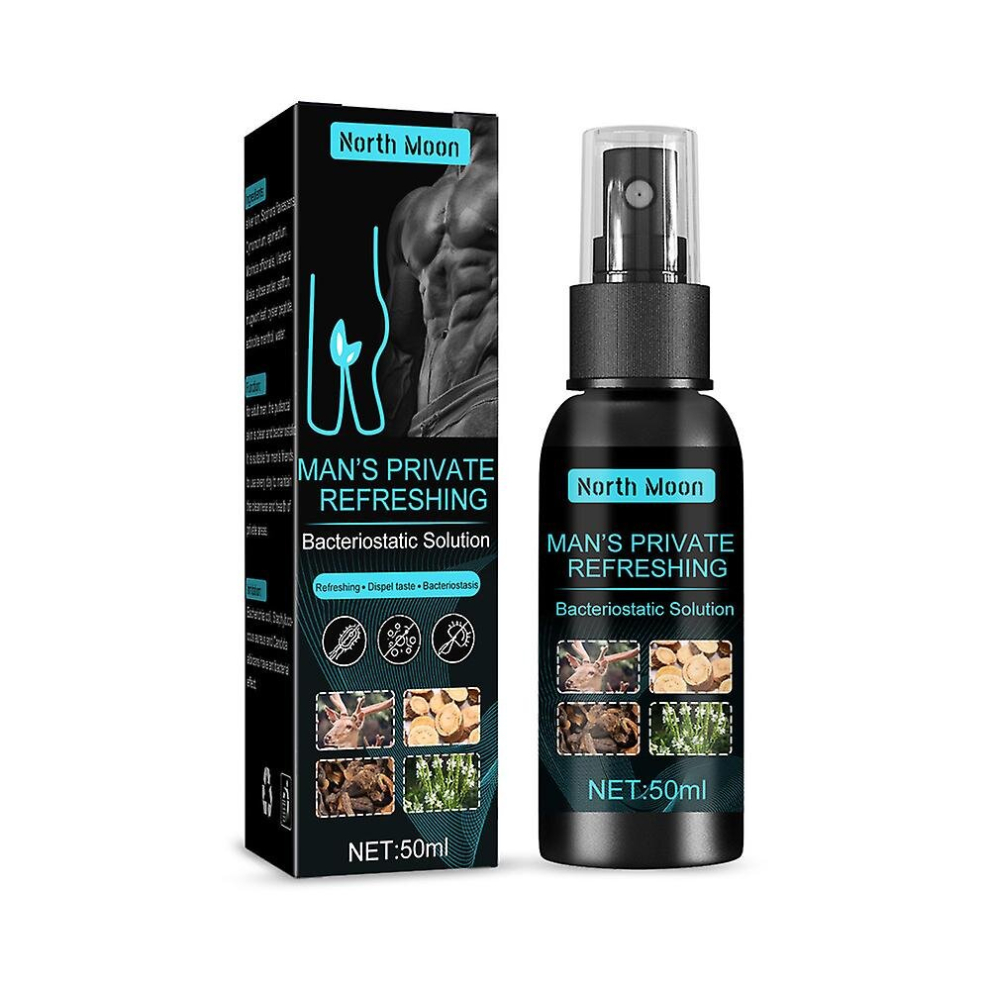50ml Men's Private Parts Care Solution Bacteriostatic Anti-itching Deodorant Cleaning Spray