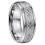 (Laser Celtic Knot Brushed Tungsten Carbide Ring For Men's) Laser ...