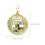 12pcs Disco Decor gold disco Mirror Disco Balls Christmas Tree Hanging Balls 4