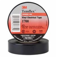 3M Electrical 500-57173 Temflex Friction Tape, 0.75 in. x 60 ft., Black