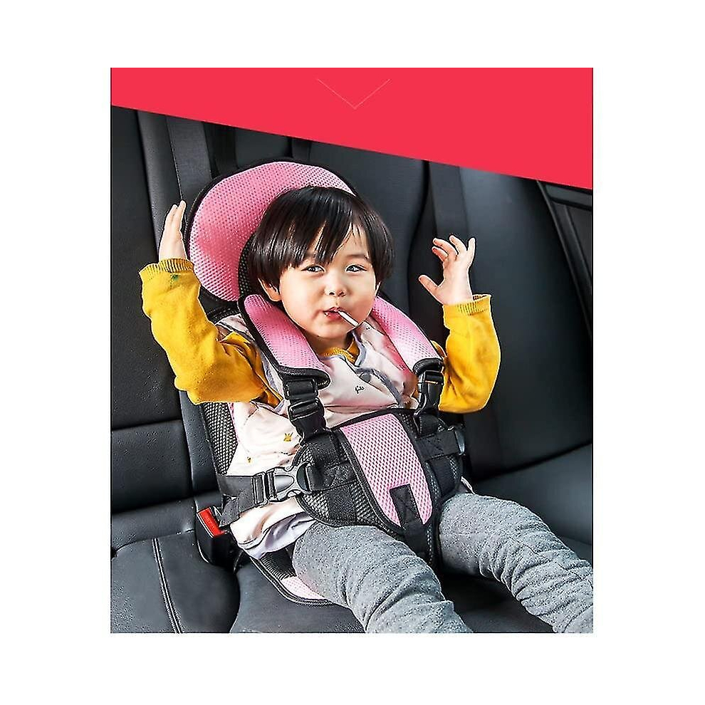 (Auto Child Safety Seat Simple Car Portable Seat Belt, 0 12 Years Old
