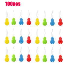 100 Pcs Plastic Needle threaders DIY Hand Machine Sewing Tool