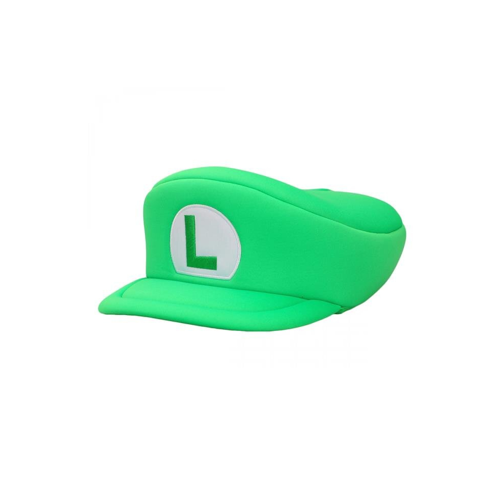 Super Mario Bros 863121 Bros Luigi Embroidered Cosplay Hat, Green