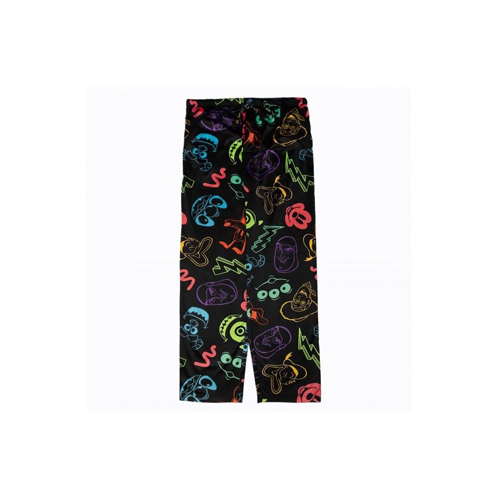 Disney 863660-large-36- Disney 100 Year Celebration Sleep Cotton Pants, Black - Large 36-38