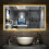 AICA (1200x700mm) LED Bathroom Mirror Demister/Dimmable/Blutooth/Magnifier/Clock 3