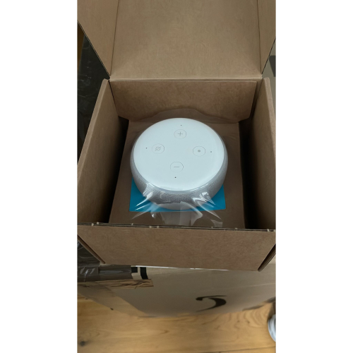 Amazon Amazon Echo Dot (3rd Gen) 3rd Generation Smart Speaker with Clock Screen - Sandstone 1