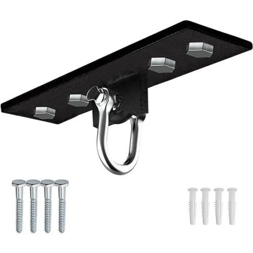 Ceiling Hook 7'' Punching Bag 4 Holes Bracket Boxing MMA Hanger Stand