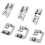 6 Pcs Rolled Hem Presser Foot Kit for Sewing Machine 1