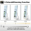 AICA (1600x500mm) Mirror Full Length Mirror with LED Lights Dimmable 4