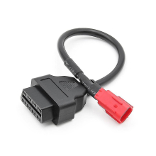 (KTM6P) For Ktm-6pin To 16pin Obd2 Car Diagnostic Motorbike Adapter Connector Cable