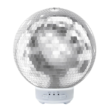 Disco Ball Diffuser: Rotating 7-Color Mood Light, 100ml Ultrasonic Essential Oil Humidifier with 3 Spray Modes