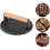 Burger Smasher Non-stick Burger Presses Meat Press Cast Iron Bacon Press Steak Meat Grill Weight Heavy Duty Bbq Tool With Wood Handle Bbq Accessories 3