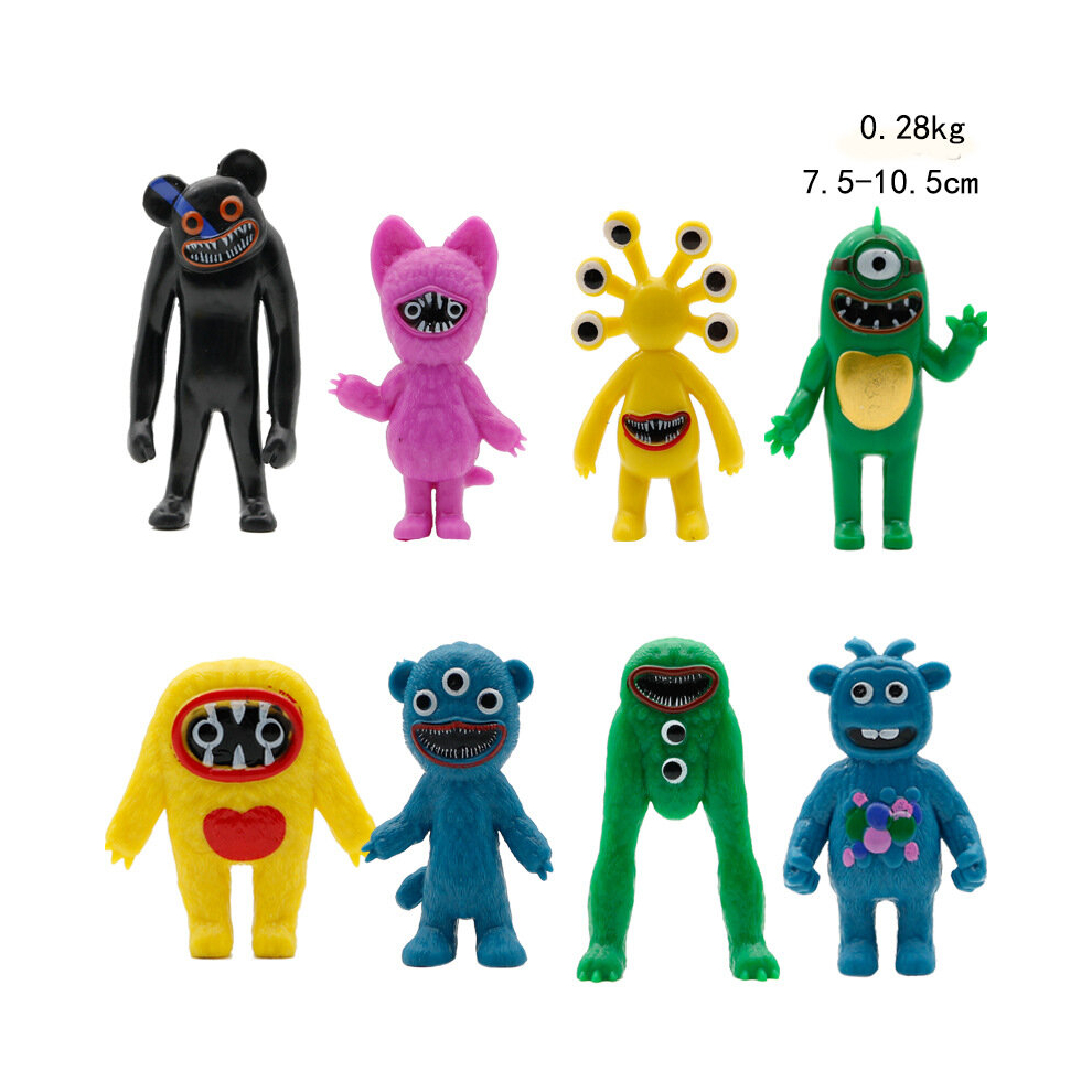 (8pcs) Joyville Figure Model Toy Room Decoration Horror Game Enthusiasts Gifts