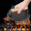 Burger Smasher Non-stick Burger Presses Meat Press Cast Iron Bacon Press Steak Meat Grill Weight Heavy Duty Bbq Tool With Wood Handle Bbq Accessories 4