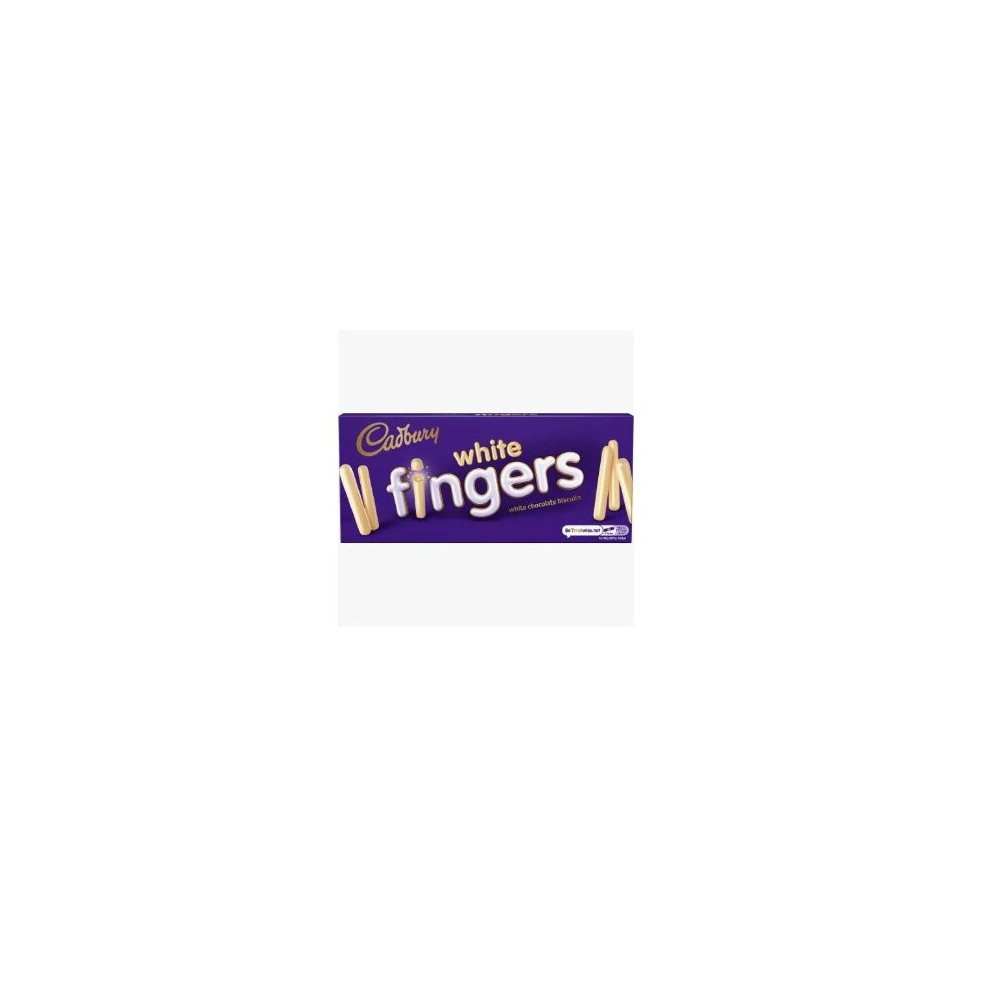 3 x Cadbury White Chocolate Fingers, 114g