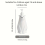 1pcs Bear Divided Bottling Hand Sanitizer Bottle Polar Bear Large Capacity Compression Bath Bottle 6