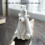 1pcs Bear Divided Bottling Hand Sanitizer Bottle Polar Bear Large Capacity Compression Bath Bottle 8