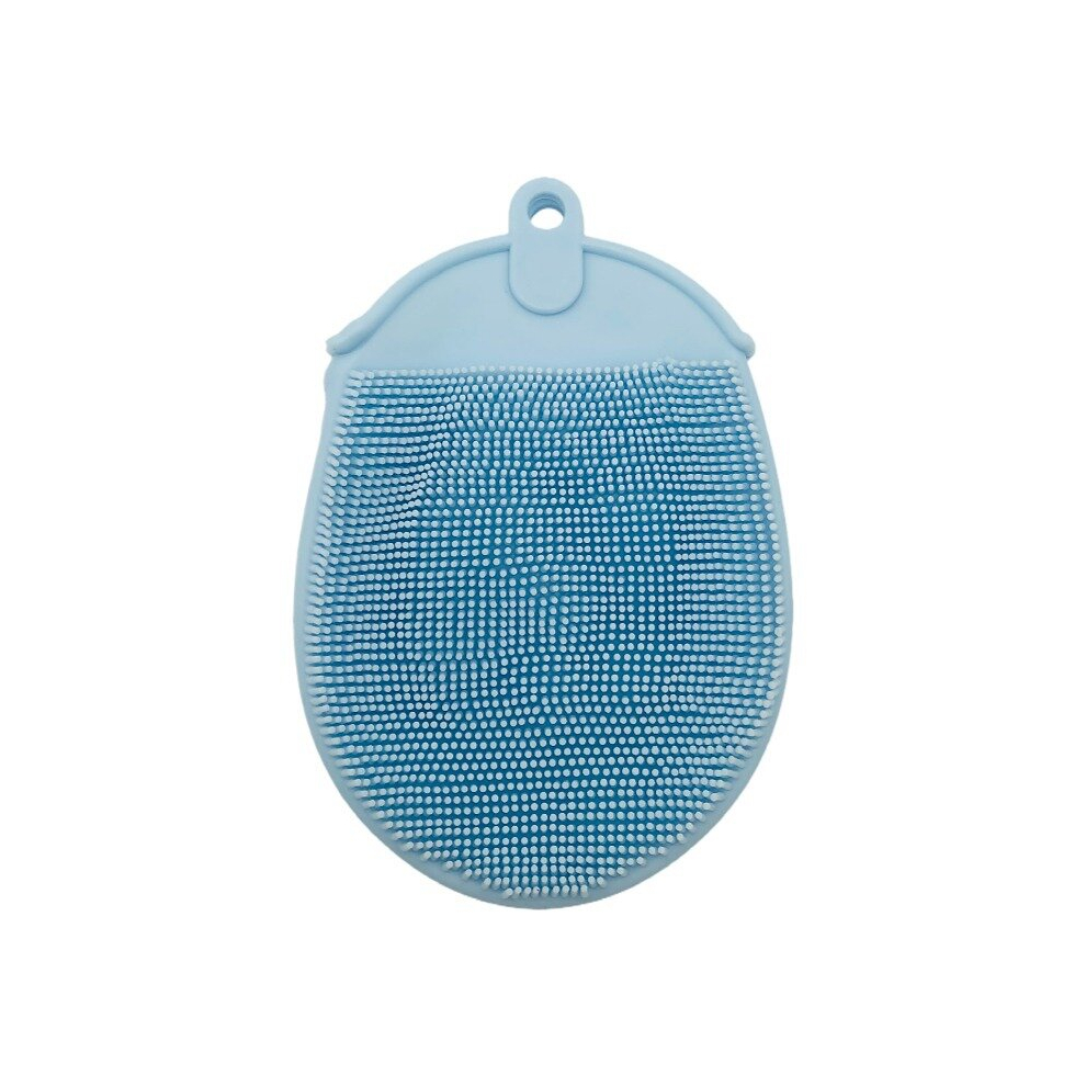 Blue 1Pc Rubbing Bath Gloves Household Rubbing Mud Gloves Bathroom Painless Rubbing Ash Bathing Rubbing Back Tools Home Essential