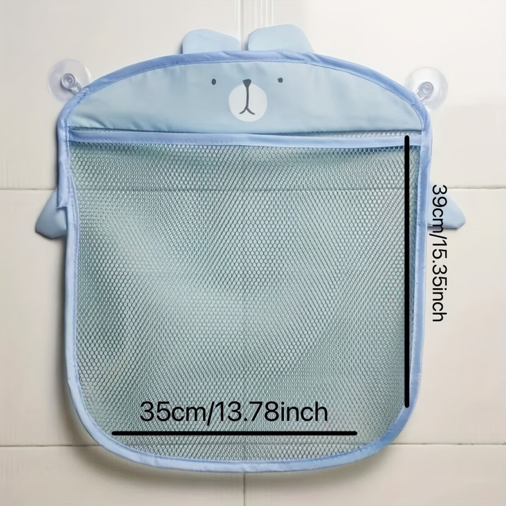 1PCS Wall Hanging Mesh Bag Bathroom Drain Bag Bath Products Storage Filter Drying Cartoon Animal Shape Mesh Bag Storage Bath Utensils Filter Mesh Bag-image-OPC-PCNYZV2-NEW