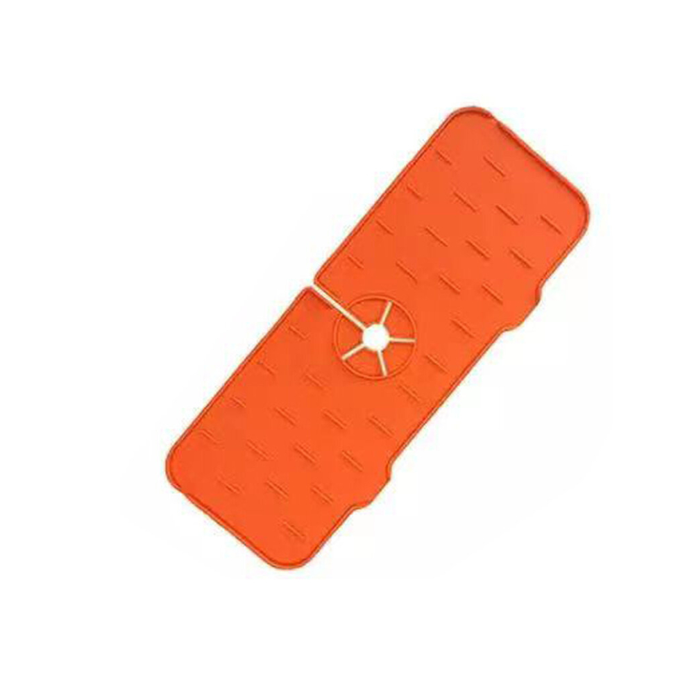1Pc Faucet Splash Water Pad Sink Anti Splash Drain Rack 885675583207
