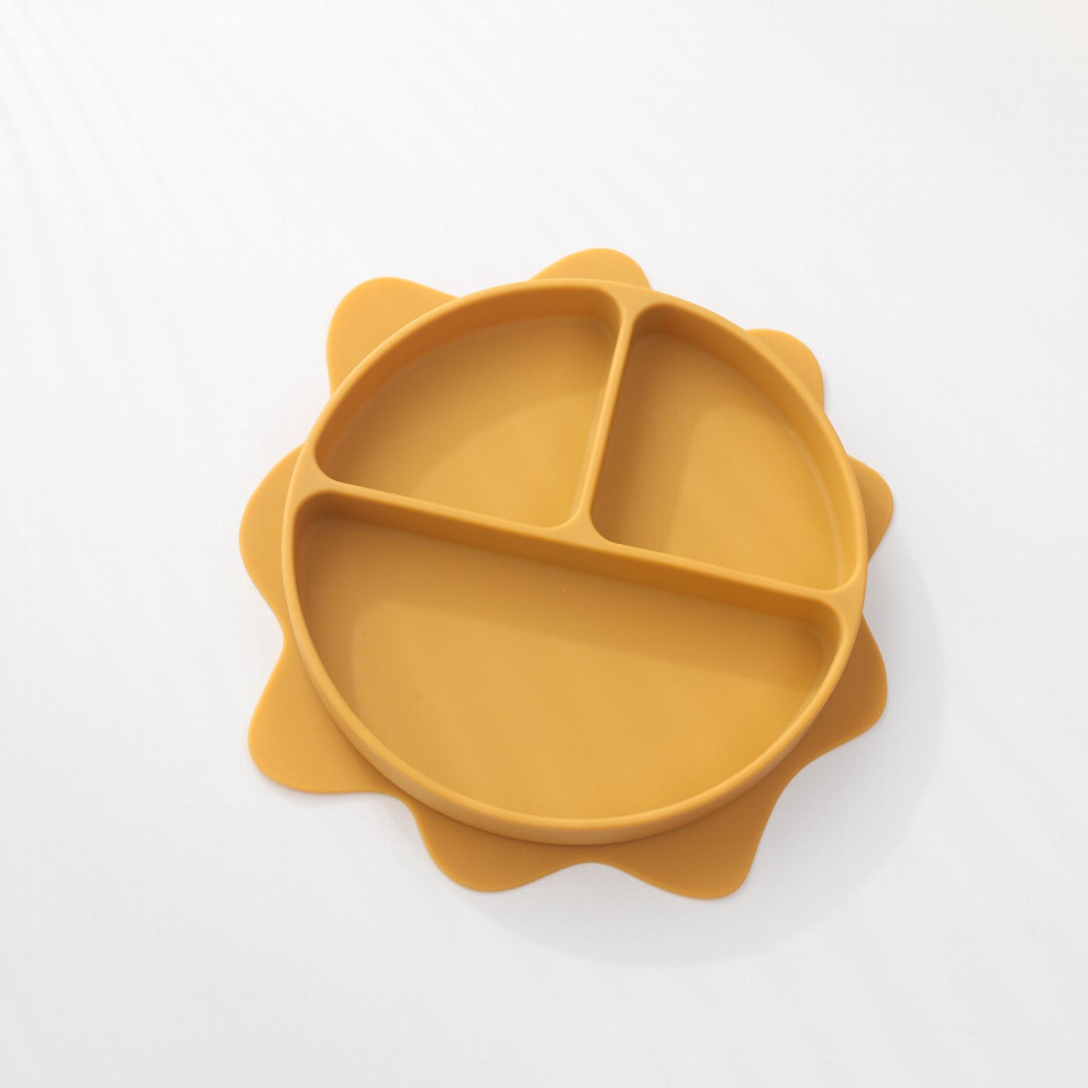 1 Set Waterproof Silicone Bib With Crumb Catcher For Baby Feeding Roll Up Buttoned Feeding Bib For Mess Meals Multicoloured