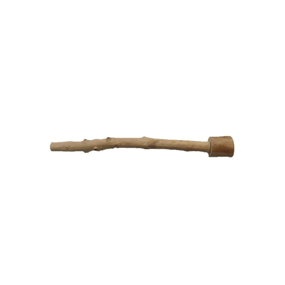 Catlady X 1 In. Java Wood Straight Bird Perch Size 14