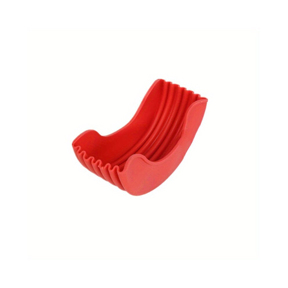 1pc Silicone Hamburger Clip Anti fall Hamburger Fixed Box Washable Telescopic Hamburger Holder Silicone Rack Brackets Dip Clip Sauce Holder For Car Fo-image-OPC-PCNZ62N-NEW