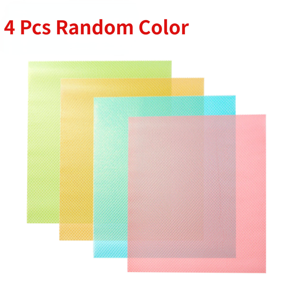 1 4 8pcs Refrigerator Liners Washable Fridge Mats Refrigerator Covers Pads Waterproof Non Slip Freezer Glass Shelf Liners Cabinet Drawers Mat Kitchen-image-OPC-PCNZ95X-NEW