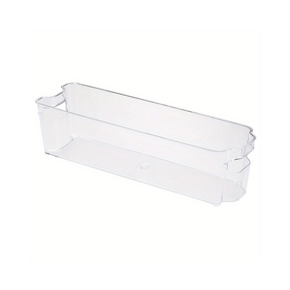 1Pc Refrigerator Organizer Bins Clear Plastic Bins For Fridge Kitchen Cabinet Pantry Organization Ideal Bpa Freezer Organizers For Storing Breast Milk Multicoloured