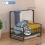 1pc Kitchen Sponge Holder and Towel Rack Organize Your Kitchen with Style and Ease 8