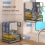 1pc Kitchen Sponge Holder and Towel Rack Organize Your Kitchen with Style and Ease 2