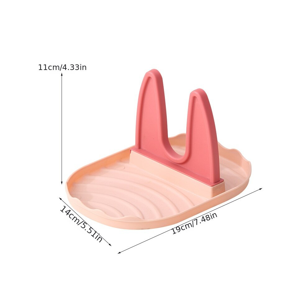 1pc Kitchen Pot Lid Holder and Ladle Spoon Rest Proof Chopping Board Storage Rack and Spatula Spoon Rack Organizer Essential Kitchen Supplies-image-OPC-PCNZCZ8-NEW