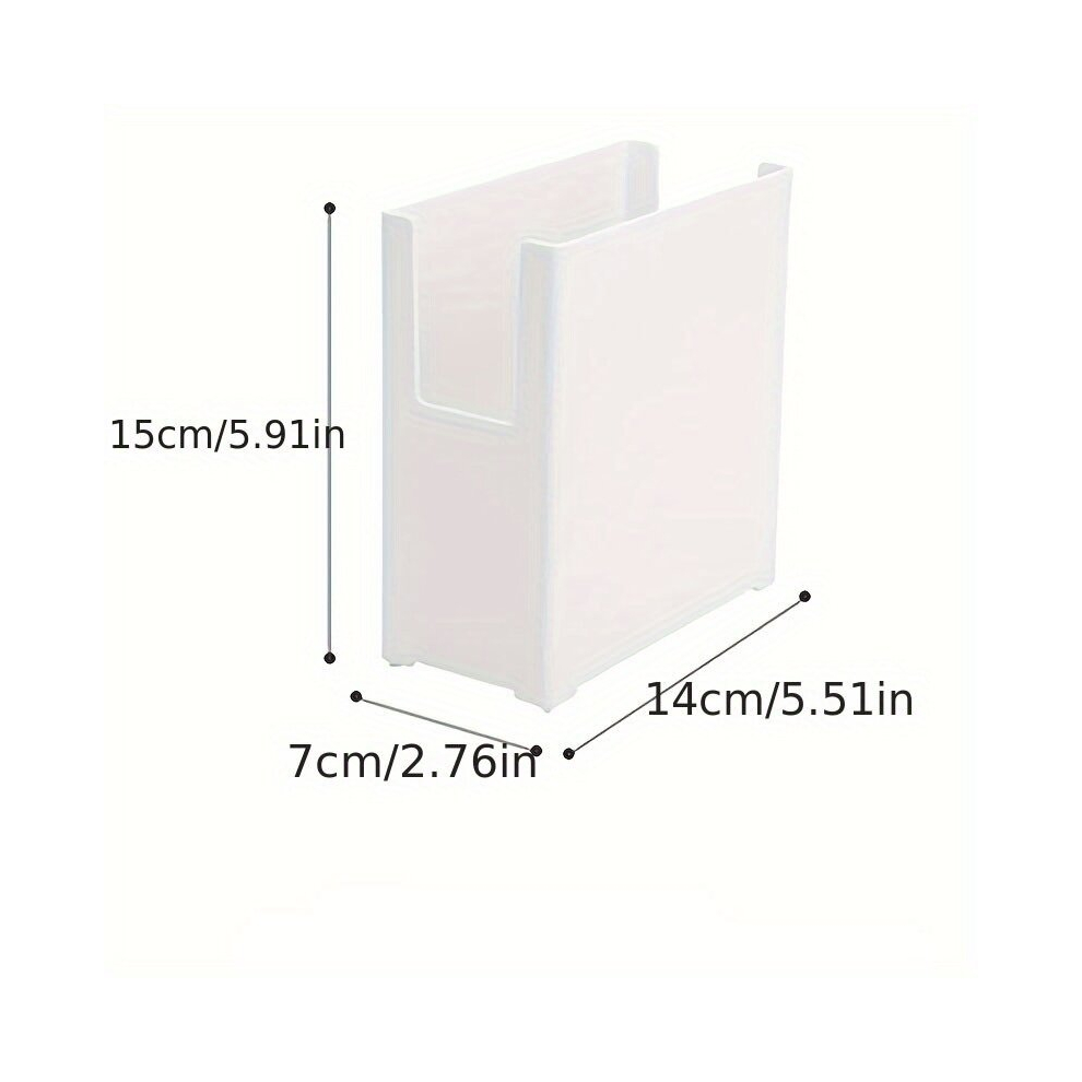 1pc Portable Storage Box Desktop Cosmetics Finishing Basket Beverage Fruit And Vegetable Box Bathroom Skin Care Products Mask Organization Box Plastic-image-OPC-PCNZDHC-NEW