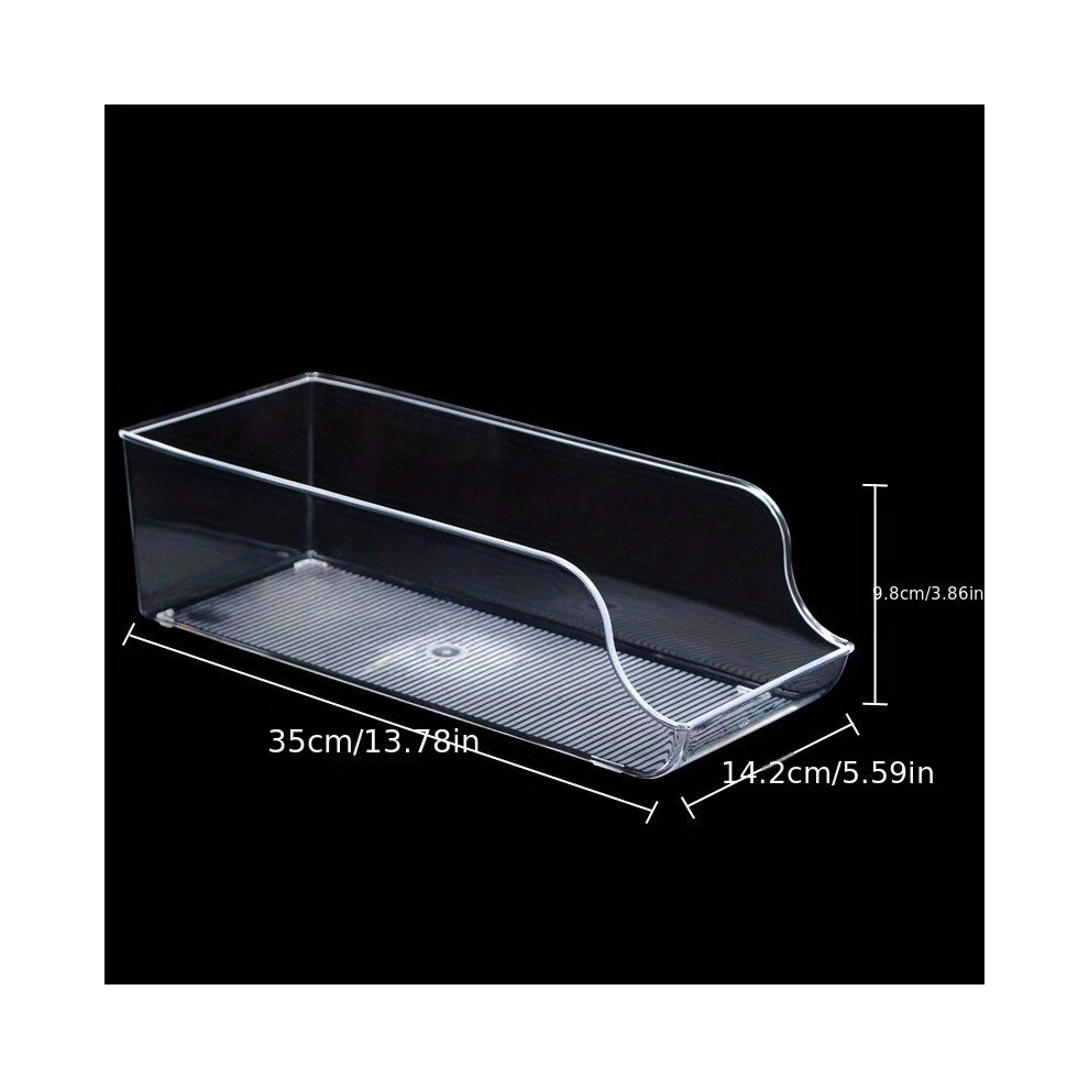 1pc Refrigerator Beverage Storage Box Beer Cola Can Automatic Filling Sorting Artifact Single Double layer Type Storage Rack Fridge Organizer Bins For-image-OPC-PCNZG89-NEW