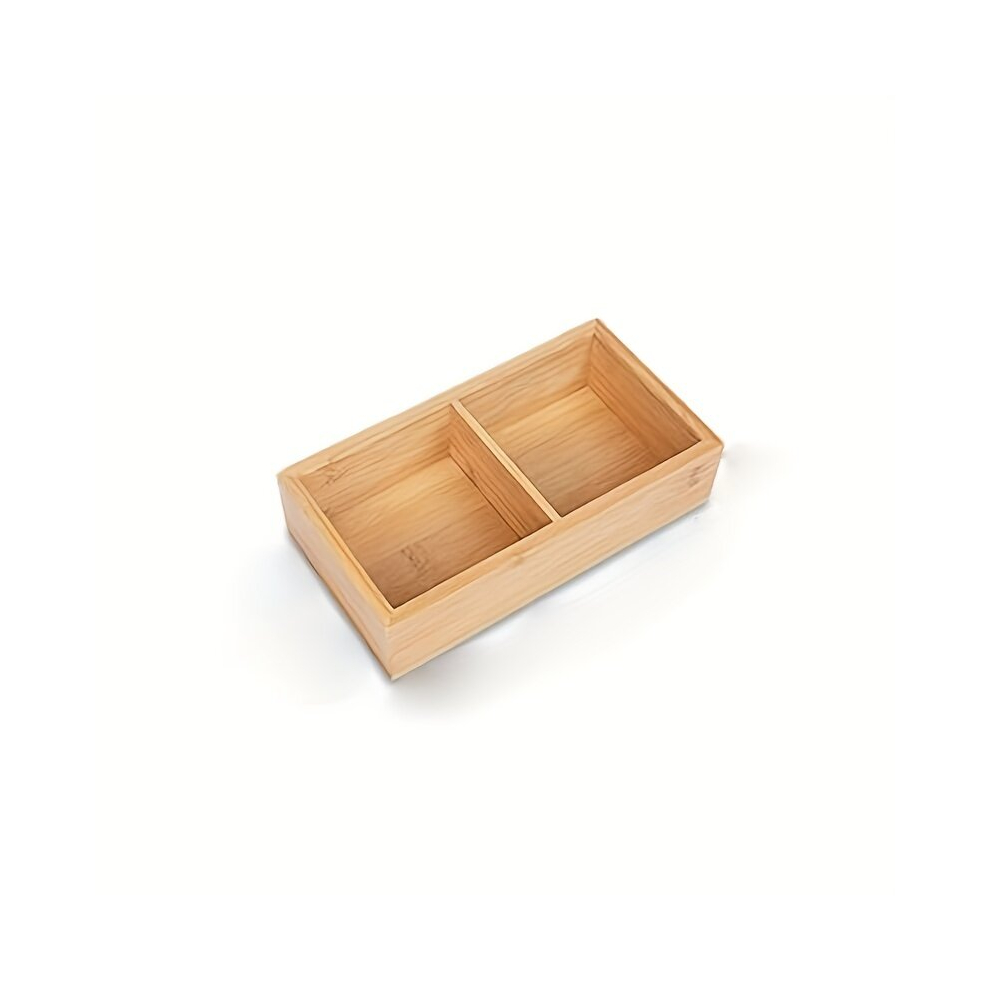 1pc Bamboo And Wood Dried Fruit Box Snack Box Hotpot Restaurant Cutlery Serving Plates Divided Wooden Vegetable Plates Japanese Style Cuisine Storage-image-OPC-PCNZHK8-NEW