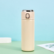 1pc Smart Insulated Water Thermal Bottles Portable Real time Temperature Display Travel Mug Leak proof Vacuum Water Bottle 14 2OZ