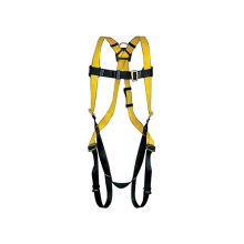 400 lbs Unisex Polyester Adjustable Safety Harness, Yellow
