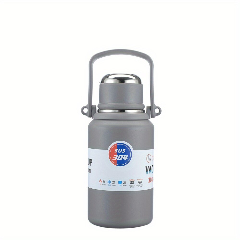 1pc Insulated Vacuum Flask Large Capacity Stainless Steel Thermal Bottle with Leakproof Lid for Outdoor Camping Hiking Driving and Thermocoolers 30 4o-image-OPC-PCNZK5H-NEW