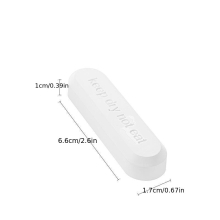 4pcs Food Drying Strips Diatomaceous Earth Moisture proof Agent Recyclable Moisture absorbing Stick Stone Dehumidifying Cat Food Drying Agent Kitchen
