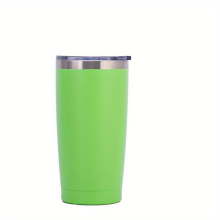 1pc Tumbler With Lid Stainless Steel Insulated Water Bottle Travel Coffee Mug Stylish Water Cups Summer Winter Drinkware Travel Accessories