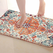 1pc Vintage Persian Area Rug For Living Room Bedroom Boho Kitchen Non slip Mat Washable Mat Bathroom Floor Mat Bedroom Mat Door Mat