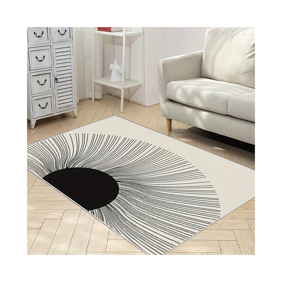 1pc Non Slip Crystal Velvet Rug with TPR Base Proof Waterproof Dirt Resistant Machine Washable Perfect for Kitchen Living Room Laundry Bathroom Room D-image-OPC-PCNZQFY-NEW