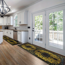 1pc Boho Persian 2X10 Runner Rugs Vintage Abstract Laundry Room Rugs Extra Long Oriental Hallway Rug Runner Stain resistant Kitchen Mat Soft Non Sli