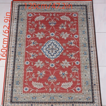 1pc Persian Boho Area Rug For Living Room Bedroom Non slip Soft And Comfortable Polyester Fiber Mat Machine Washable Anti fatigue Sofa Floor Mat For L