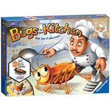 Ravensburger Bugs in the Kitchen Board Game - Catch the HEXBUG Nano! 2-4 Players, Ages 6+, 20-Minute Family Fun (Model 22261)