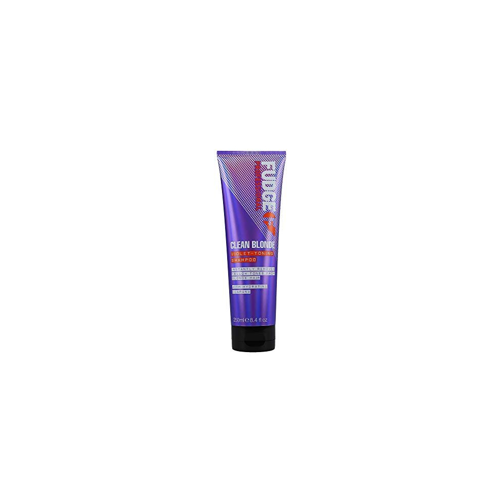 Fudge Professional Original Clean Blonde Shampoo, Purple Toning 250 ml