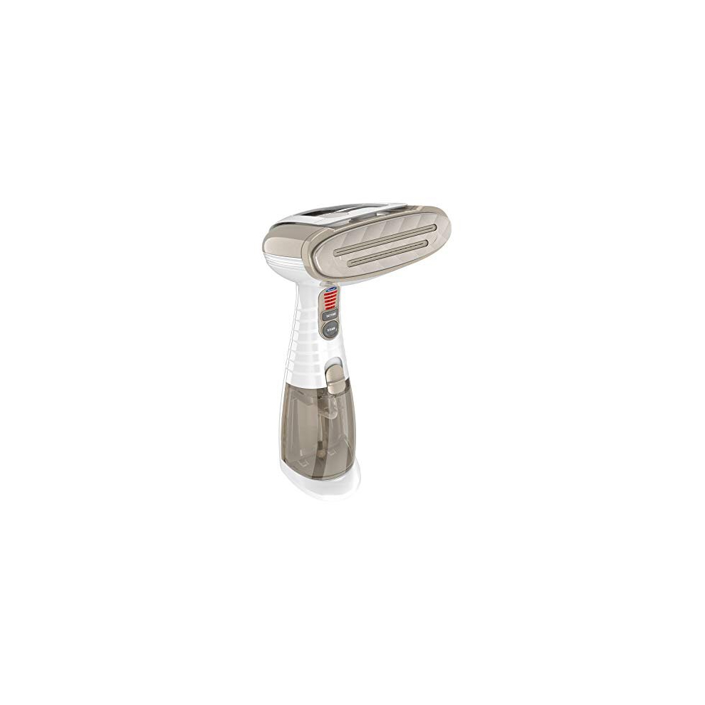 Conair Gs59x Turbo Extreme Steam Hand Held Fabric Steamer, White/Champagne, Plastic