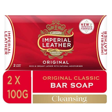 Imperial Leather Bar Soap Original Classic Cleansing Bar, Gentle Skin Care, Bulk Buy, Pack of 9 x 2 bars (total 18 bars)