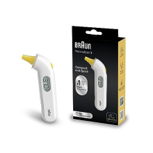 Braun ThermoScan 3 Ear thermometer (professional accuracy, audio fever indicator reliable, temperature screening, fever, fast, IRT3030, LCD